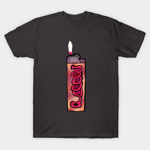 Guts Lighter T-Shirt by IanWylie87